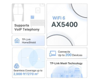 TP-Link Deco X73-DSL Mesh WiFi6 (5400Mb/s a/b/g/n/ac/ax) - 1137694 - zdjęcie 4